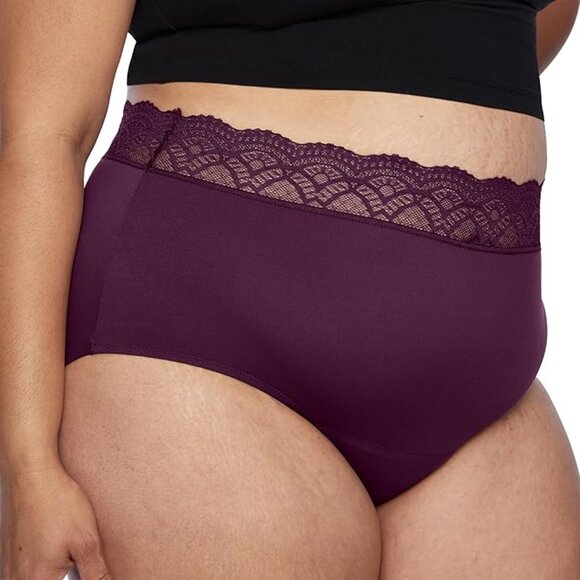 NWT Women’s Thinx For All Leaks High Waisted Period Underwear - Purple - XXL - Picture 3 of 7